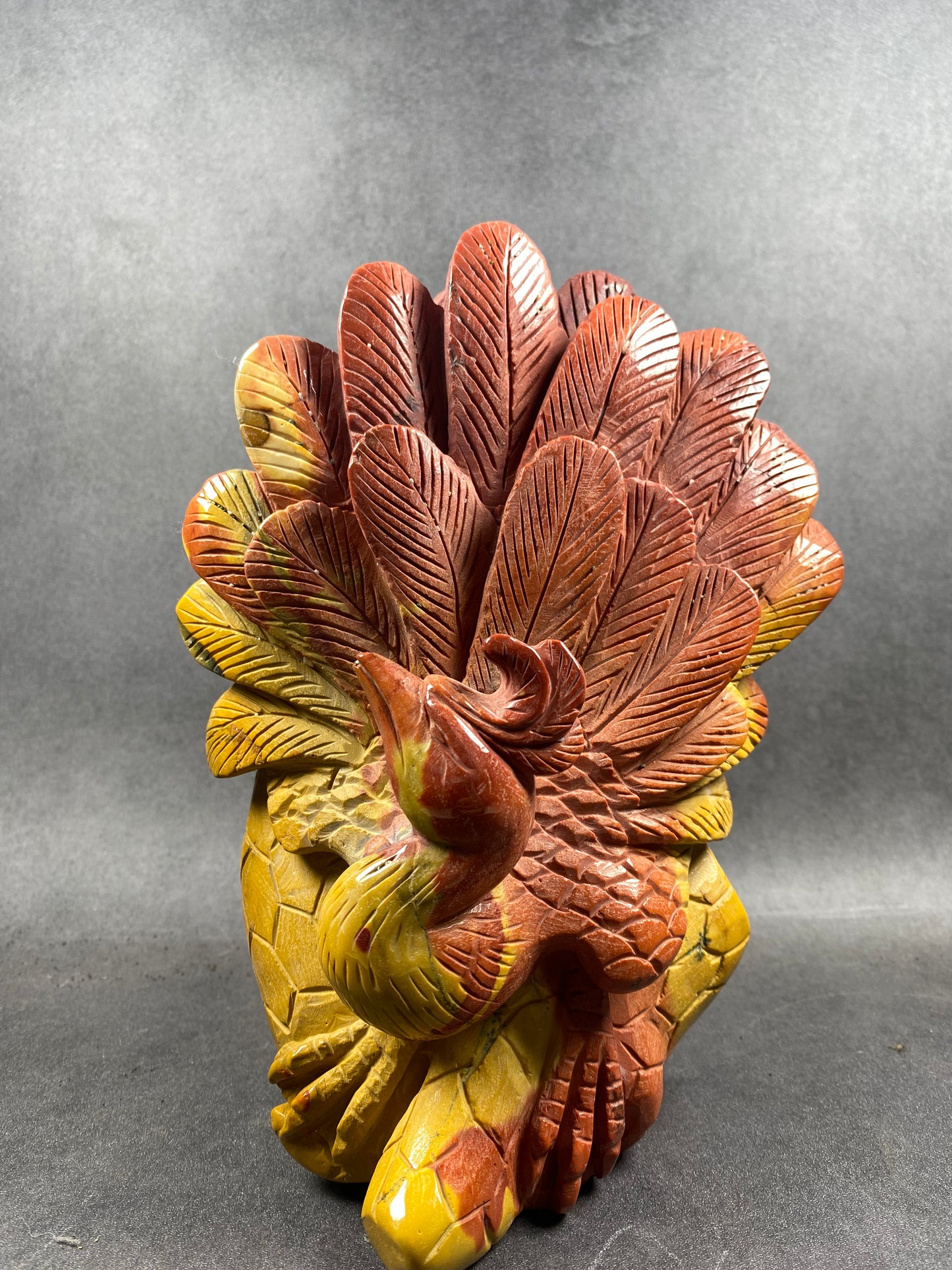 Mookiate Phoenix Carving
