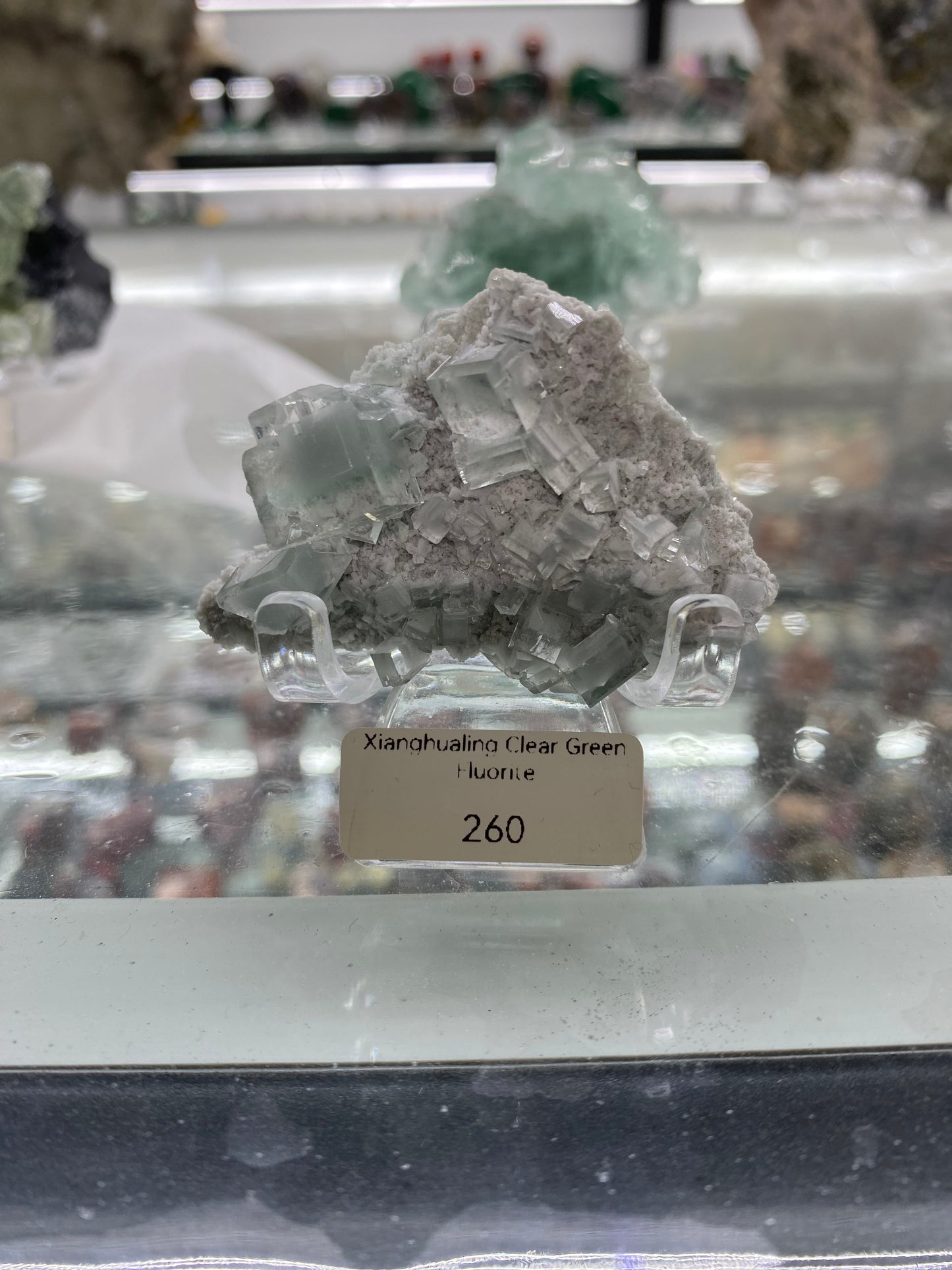Xianghualing Clear Green Fluorite