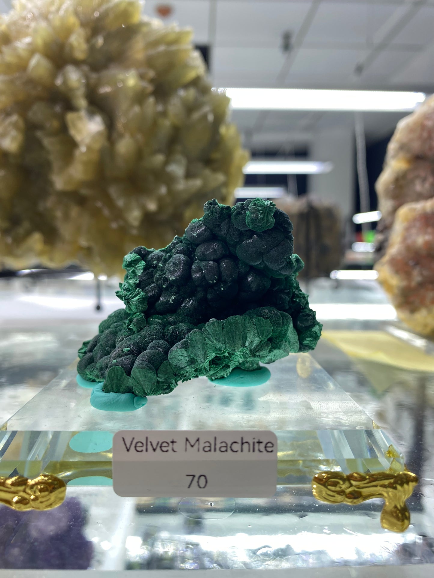 Velvet Malachite Raw