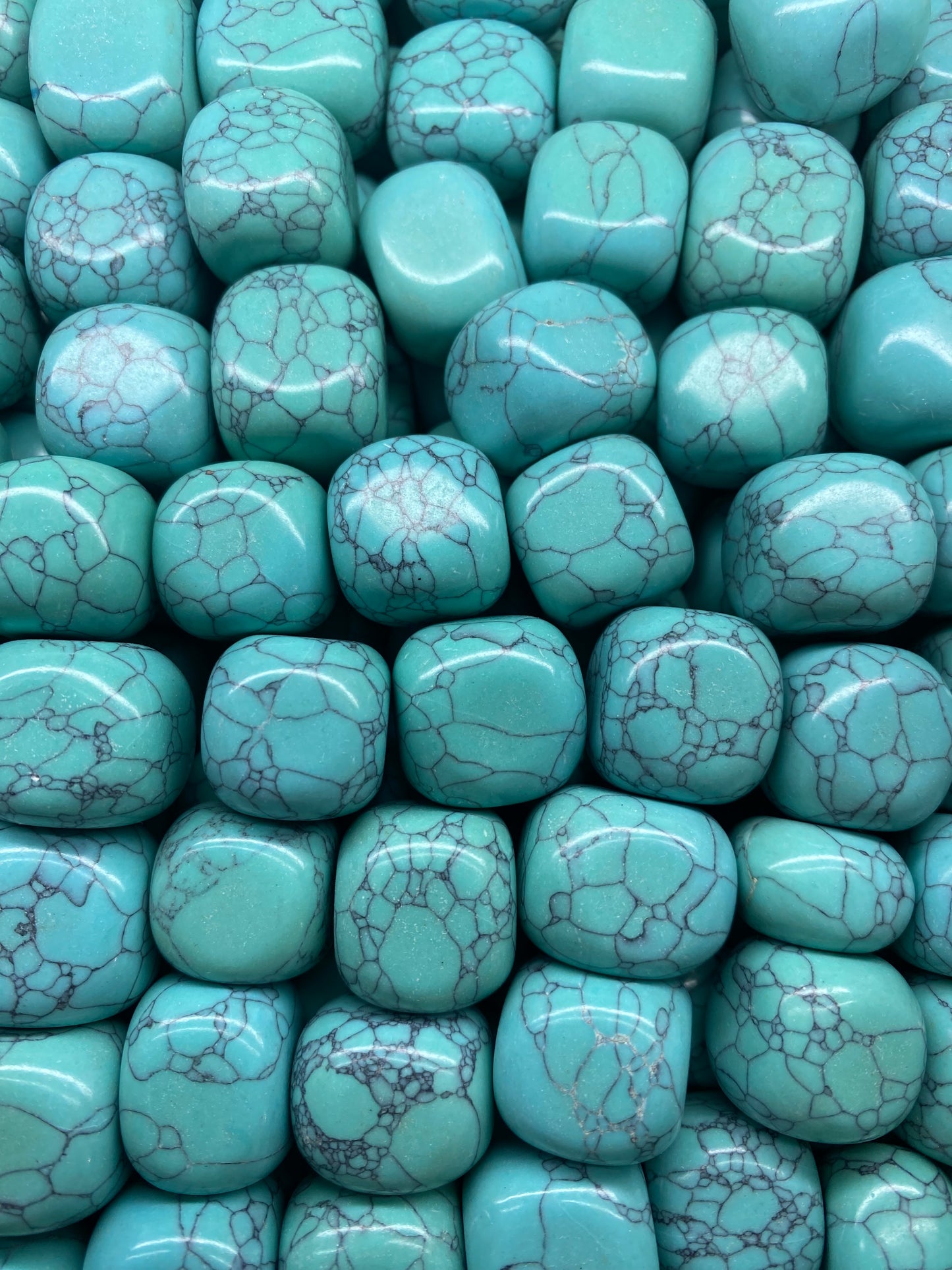 Tumbled Dyed Howlite