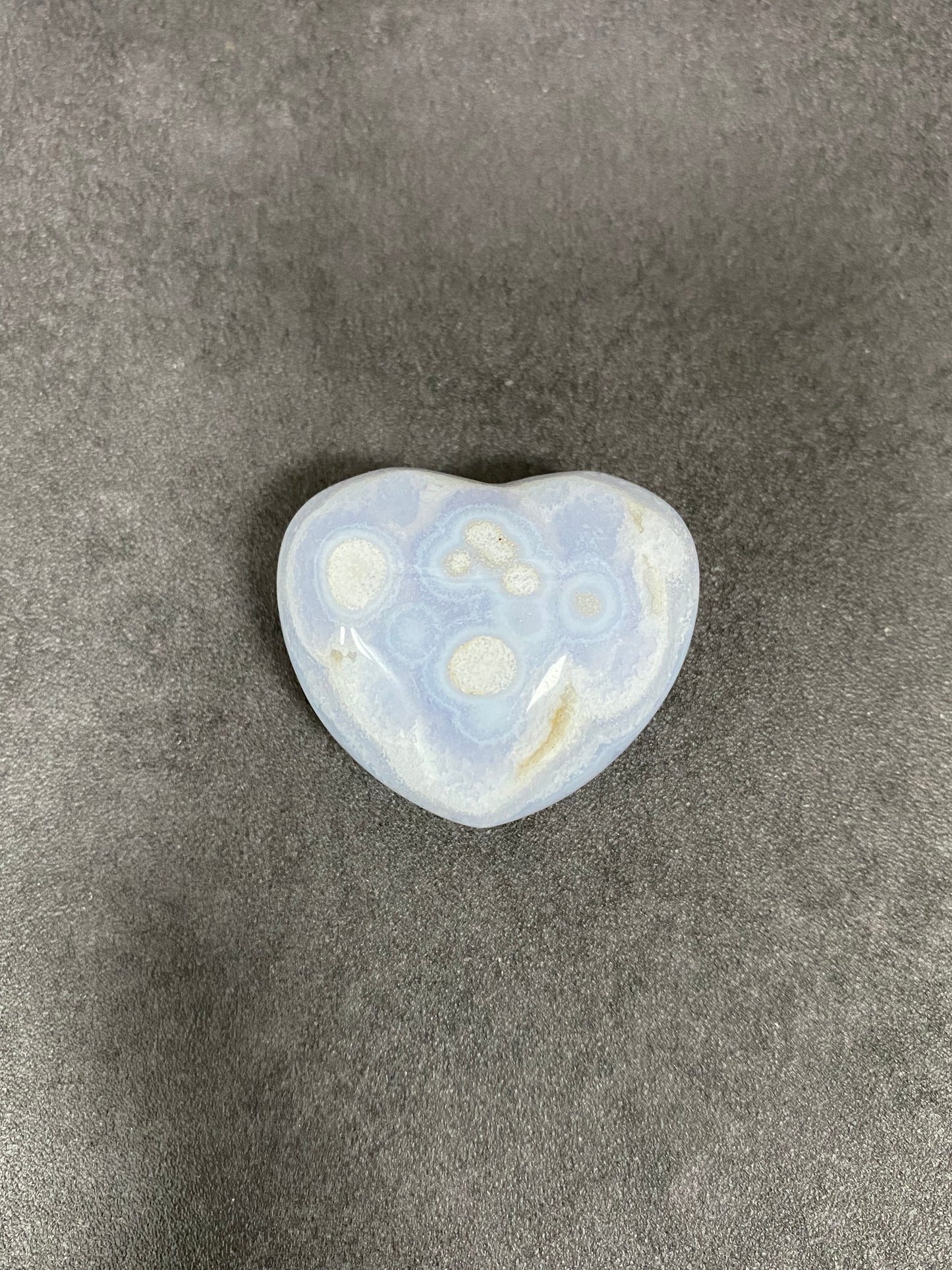 Blue Lace Agate Heart