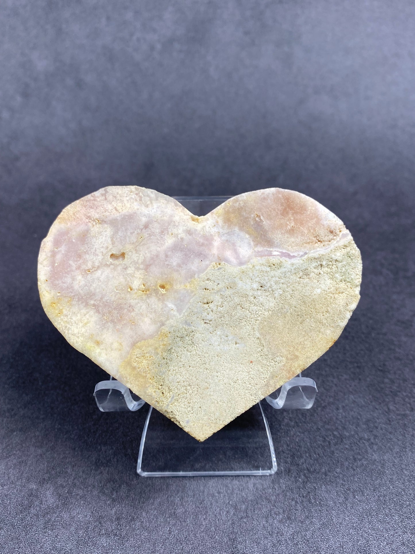 Pink Amethyst Heart
