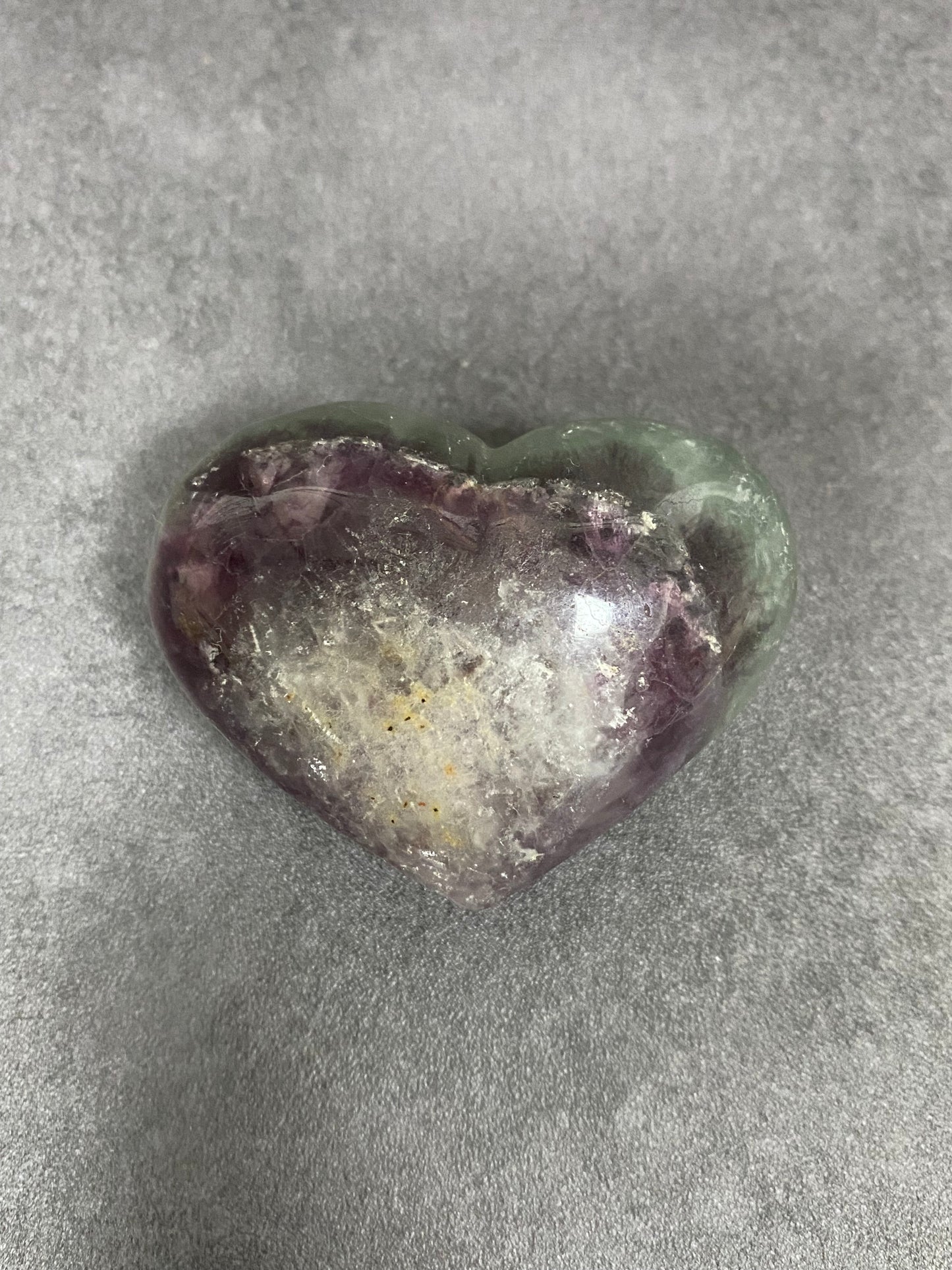 Fluorite Heart