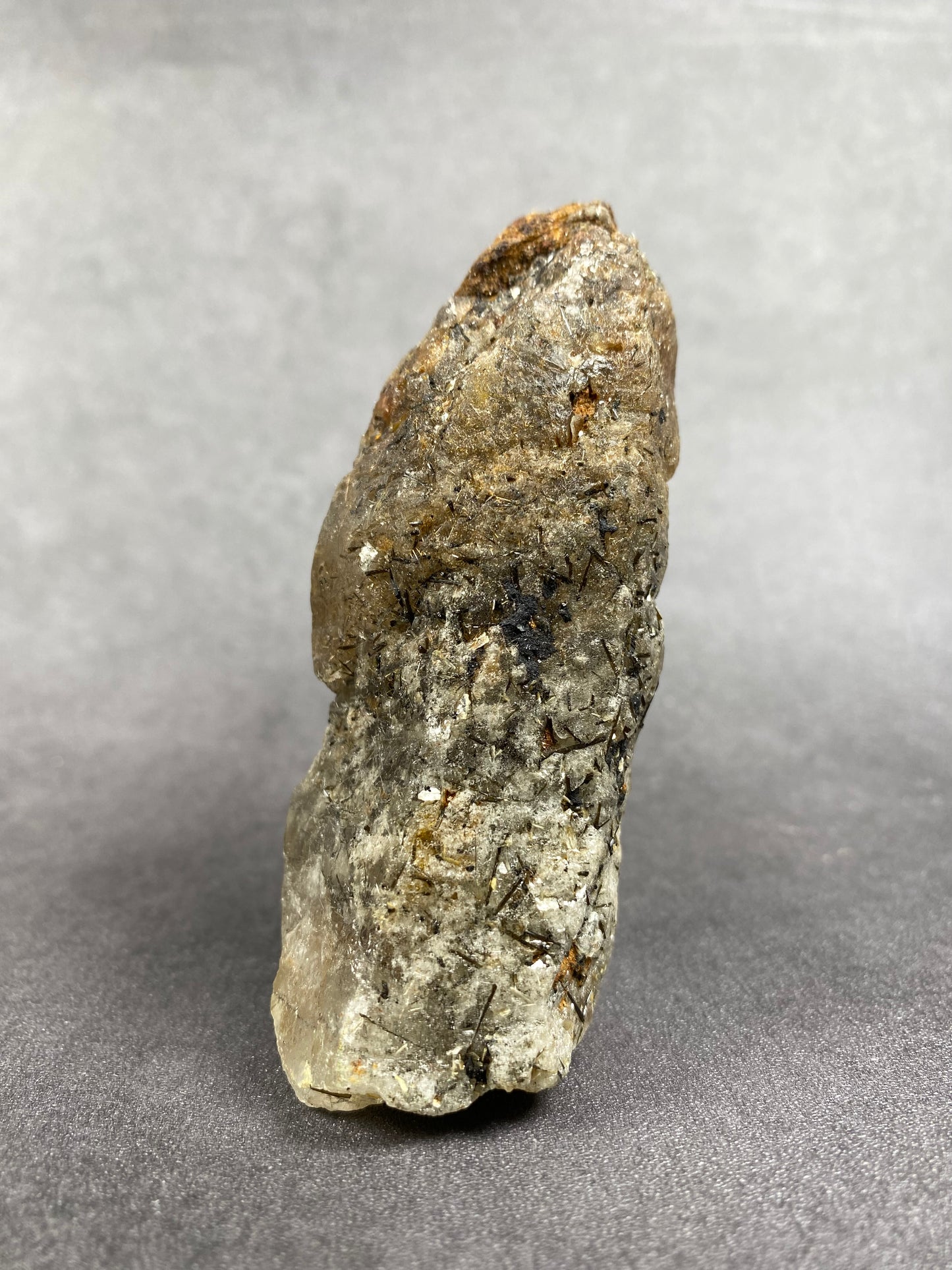 Black Rutilated Quartz Specimen