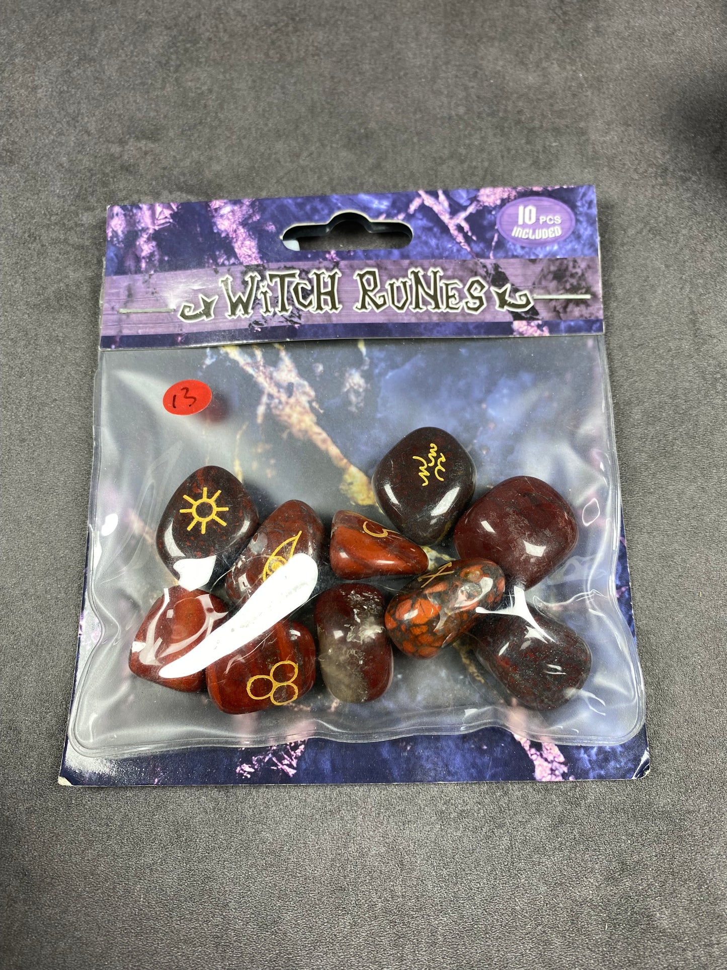 Tumbled Crystal with Patterns