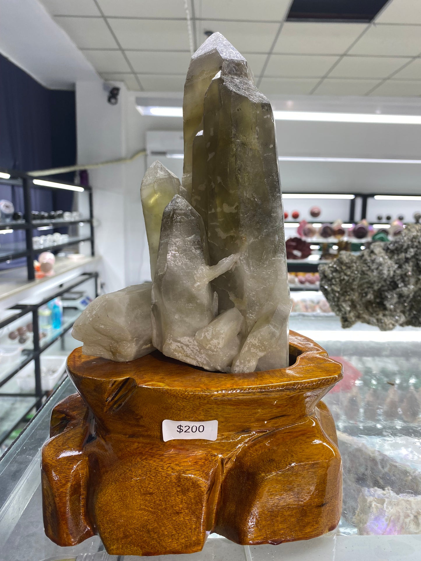 Citrine Tower Decor