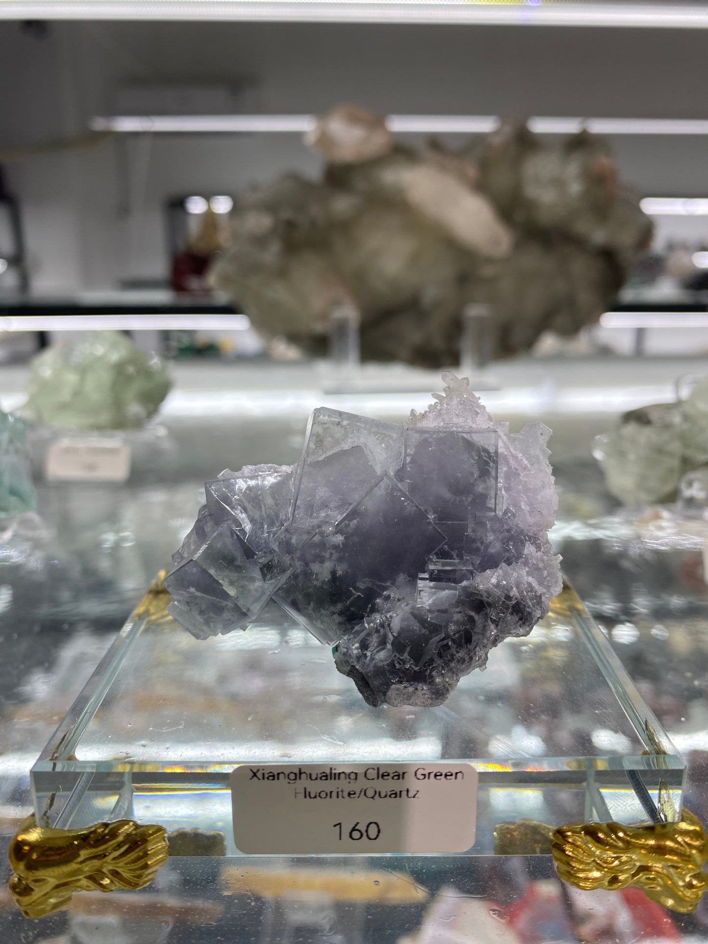 Xianghualing Clear Green Fluorite