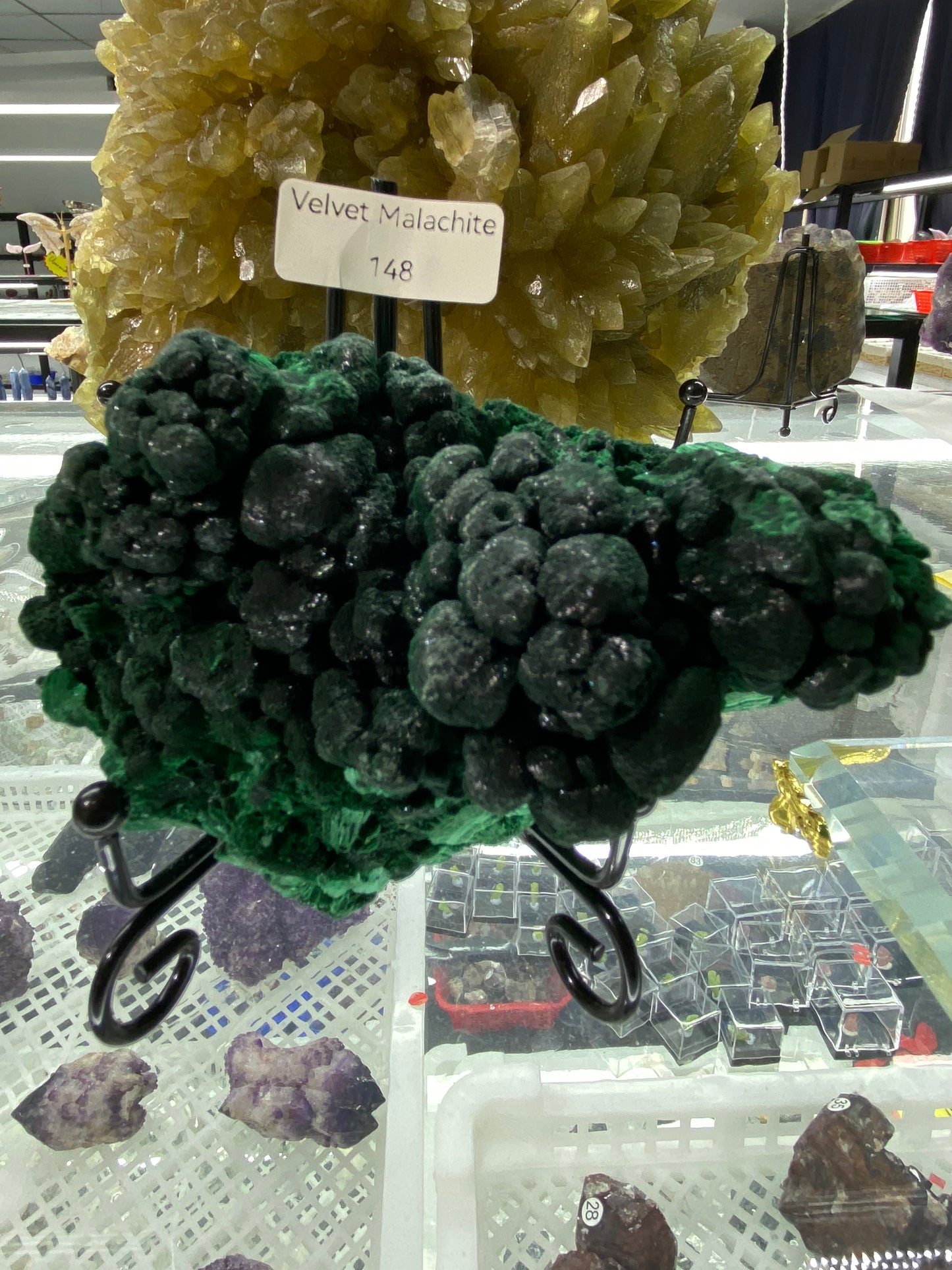Velvet Malachite Raw