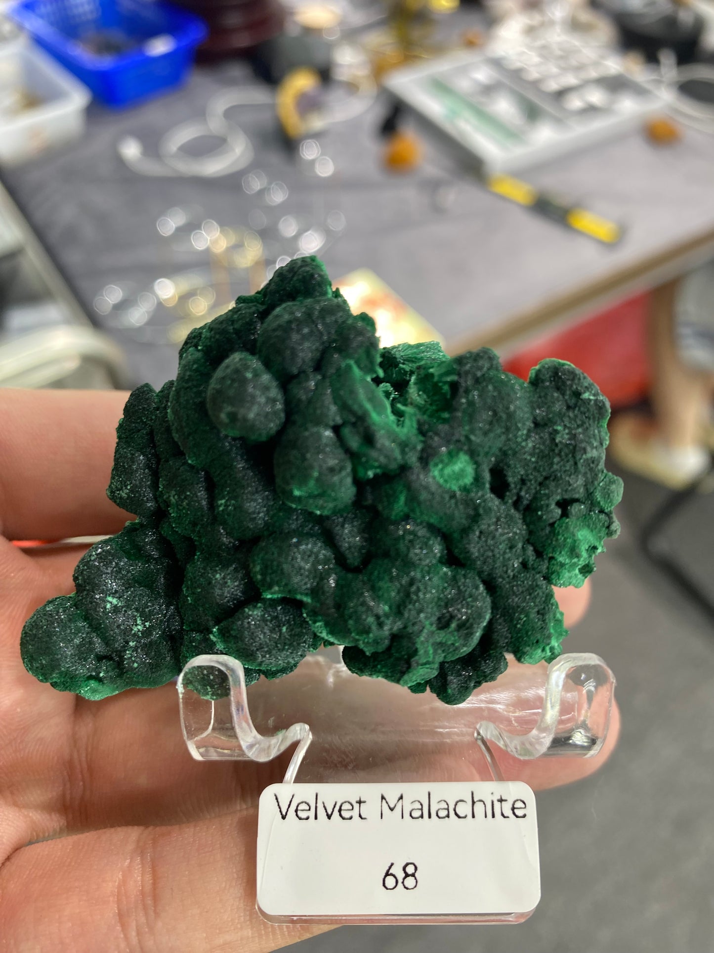 Velvet Malachite Raw