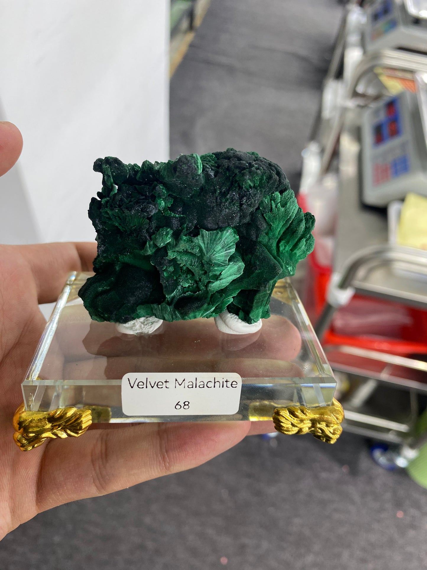 Velvet Malachite Raw