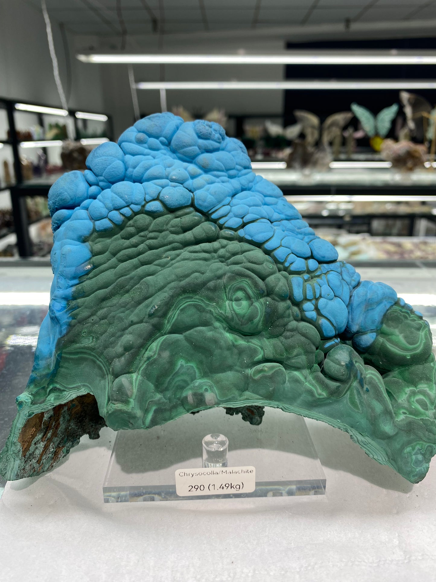 Chrysocolla & Malachite