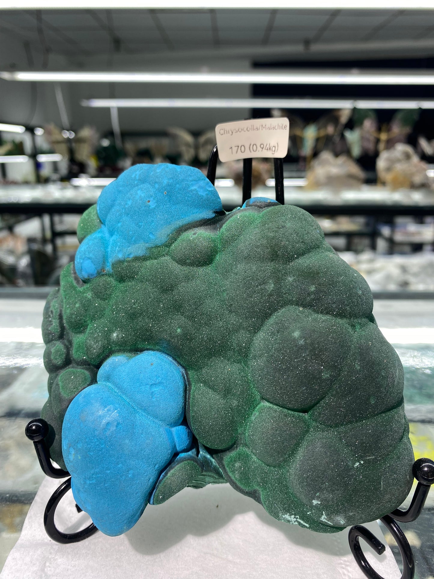 Chrysocolla & Malachite