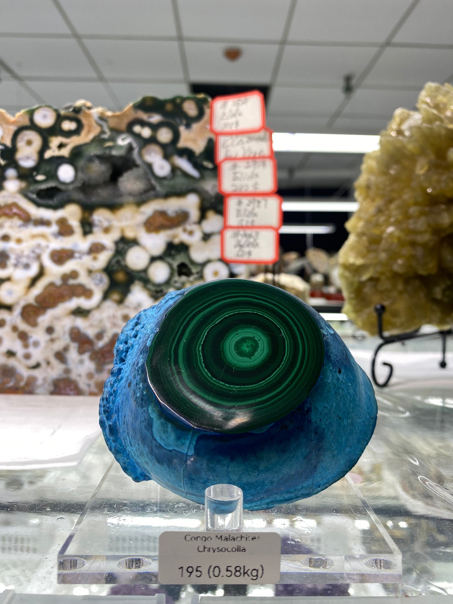 Chrysocolla & Malachite