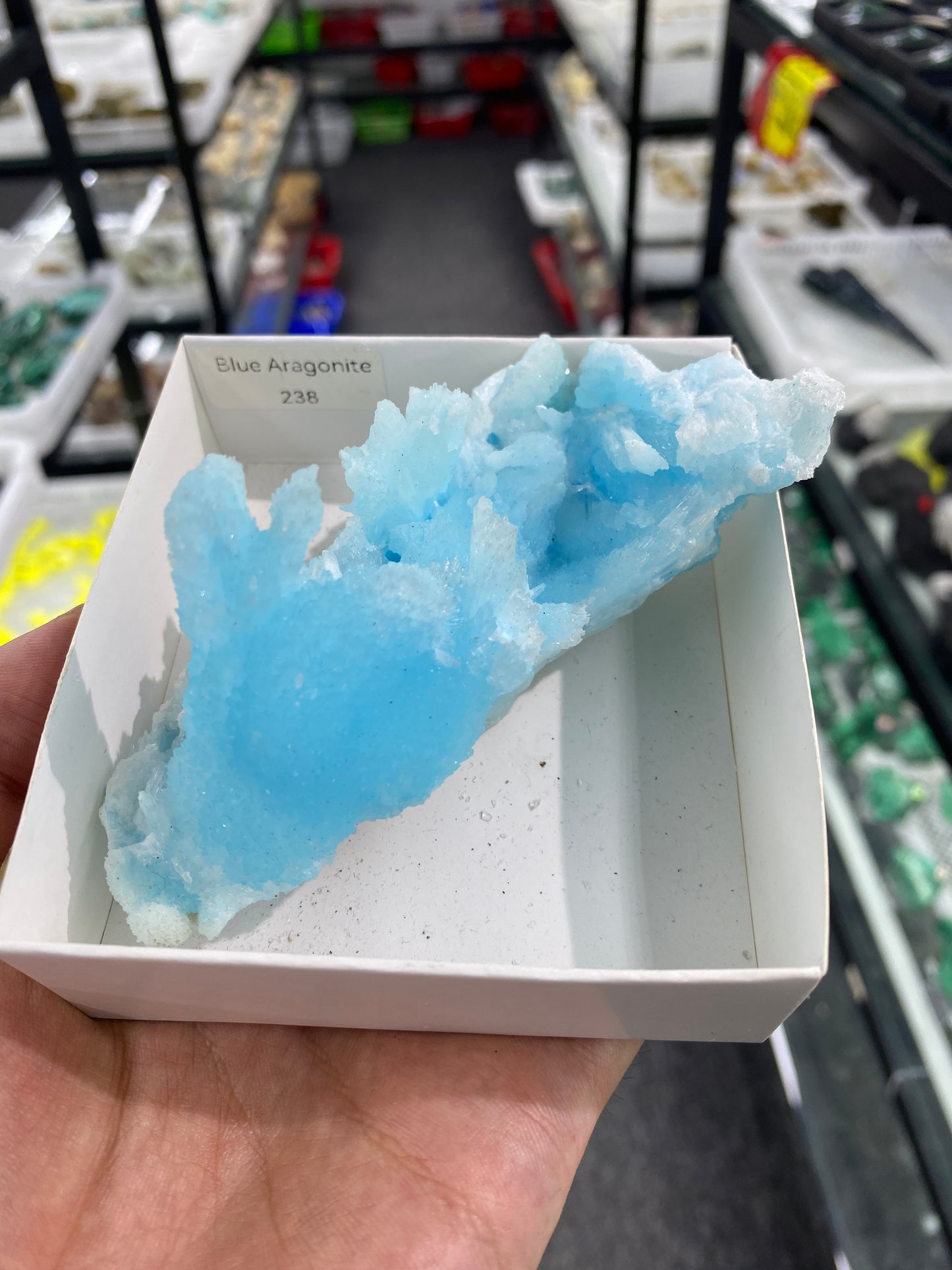 Blue Aragonite