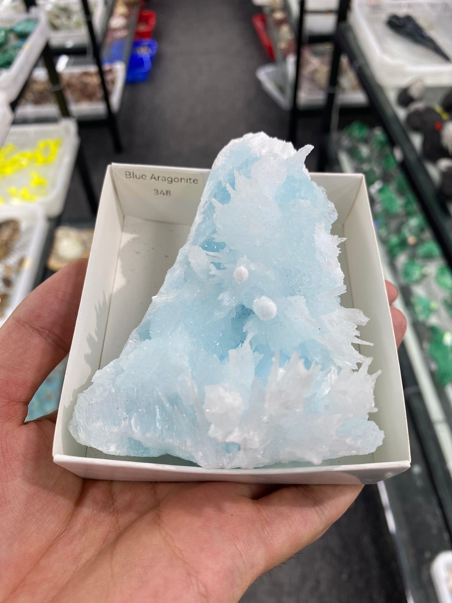 Blue Aragonite
