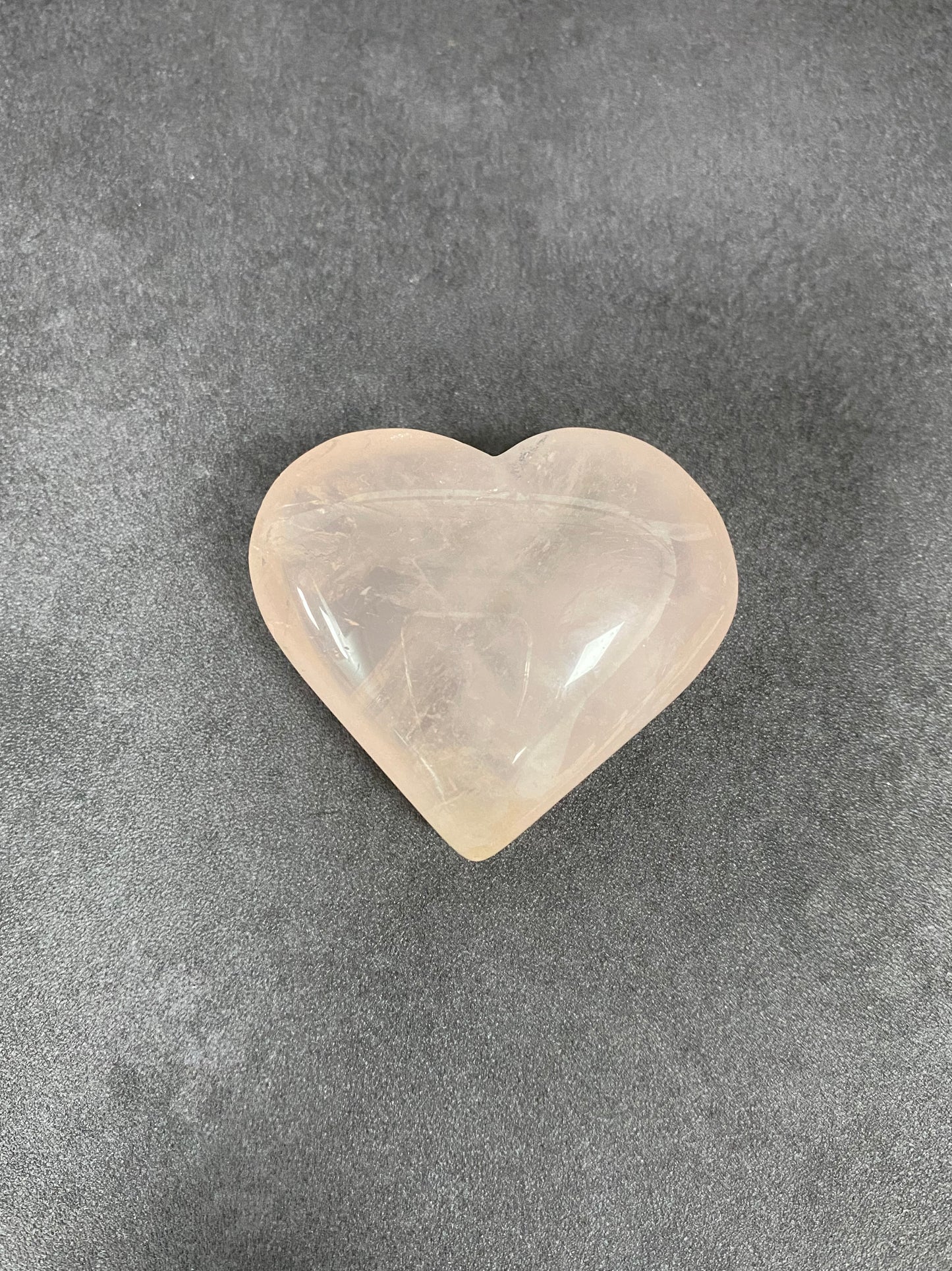 Star Rose Quartz Heart