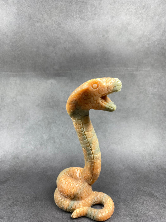 Tall Cobra Carving