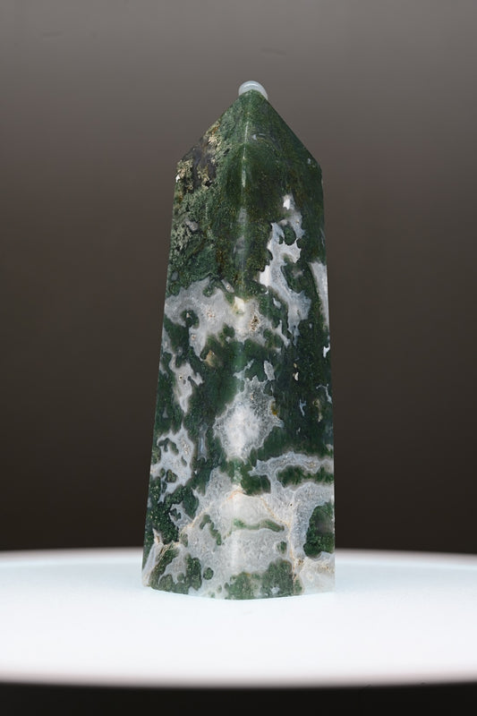 Moss Agate Tower @CeeportCrystal